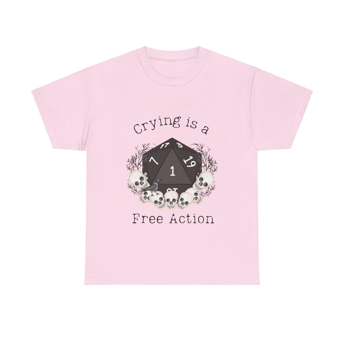 DnD Funny Critical Fail D20 Dice Shirt