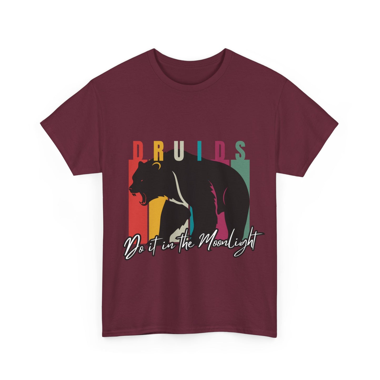 T-shirt DND Les druides le font au clair de lune