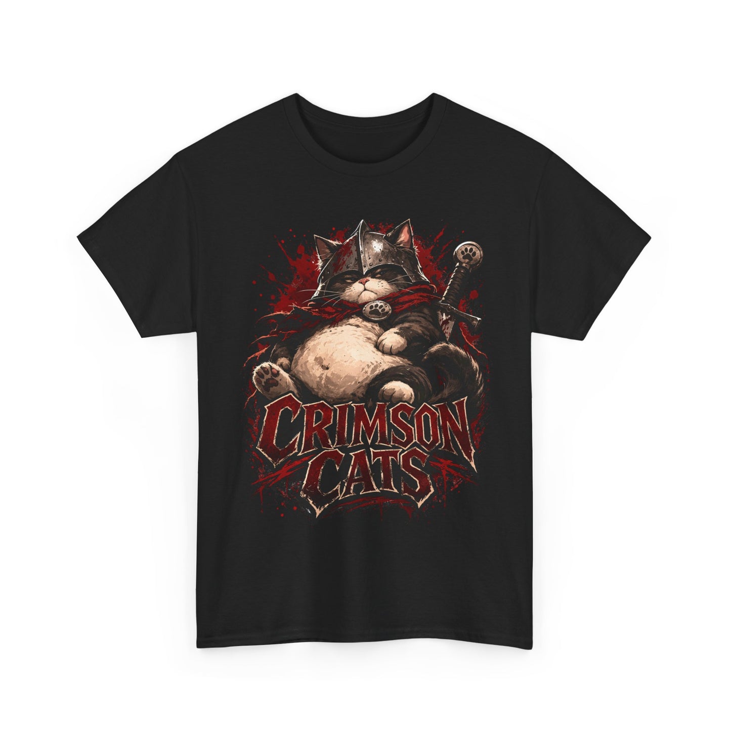 Crimson Cats T-Shirt | Funny Crimson Desert Inspired Game Tee