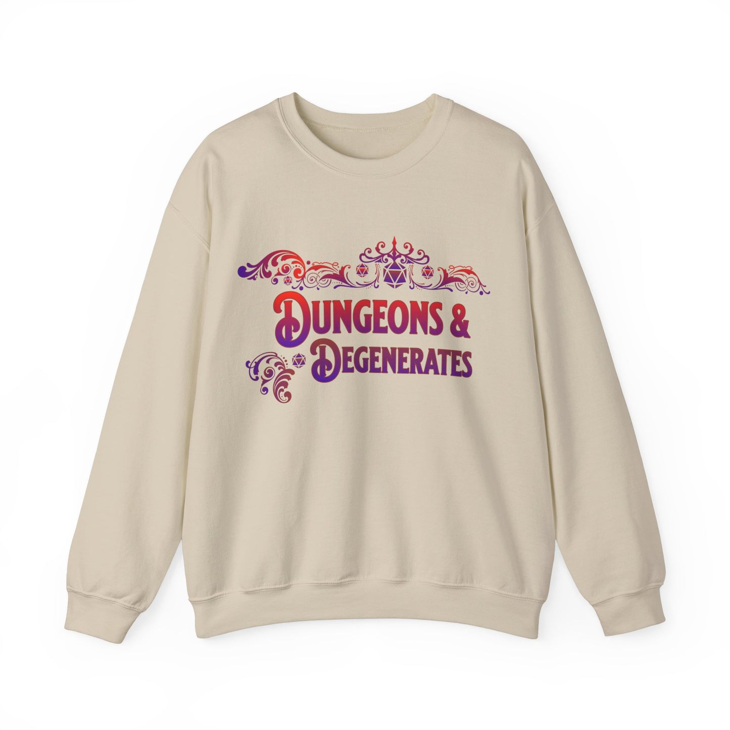 Dnd Sweatshirt Dungeons Degenerates