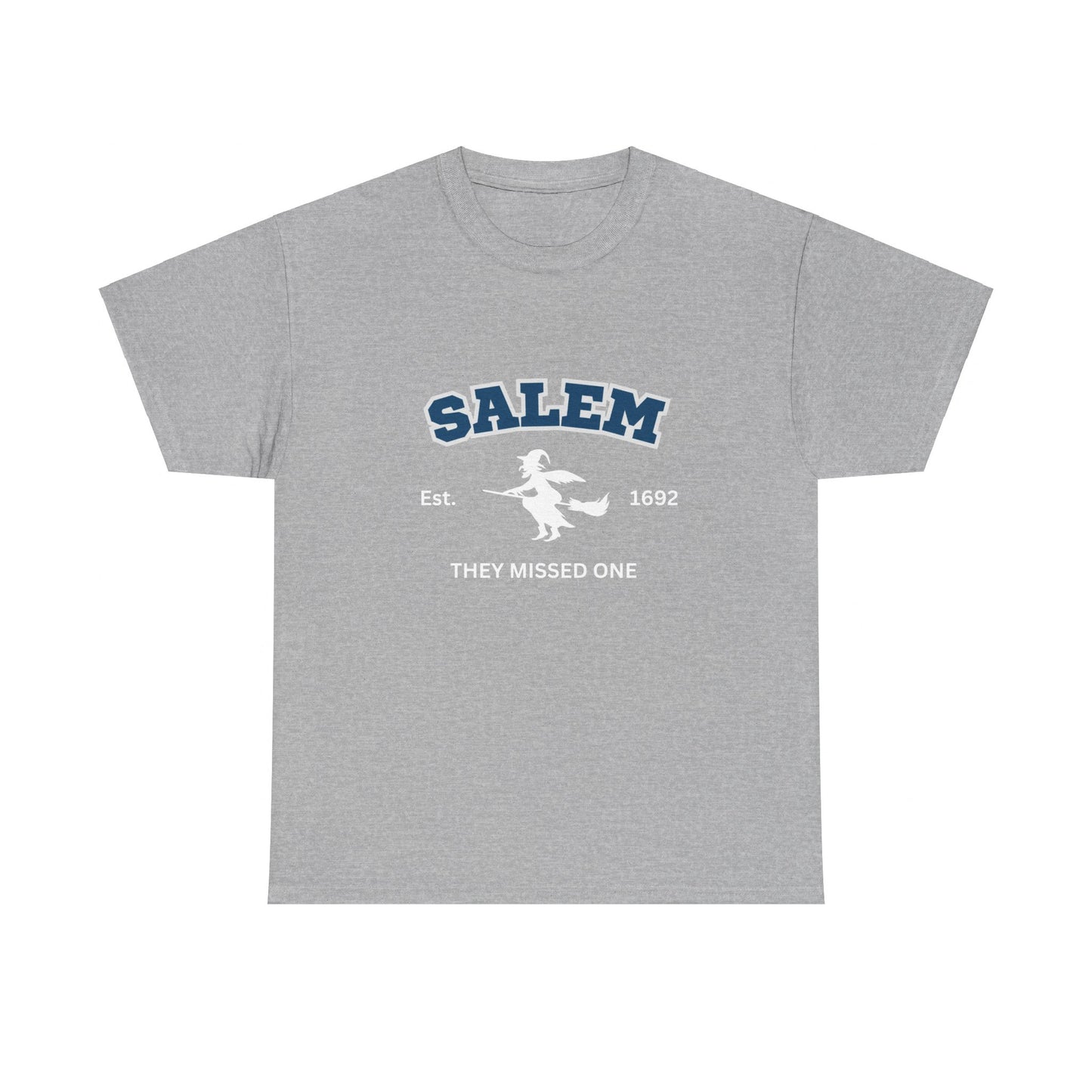 Salem 1692 They Missed One Halloween TShirt College, University Style Witch Trials Top