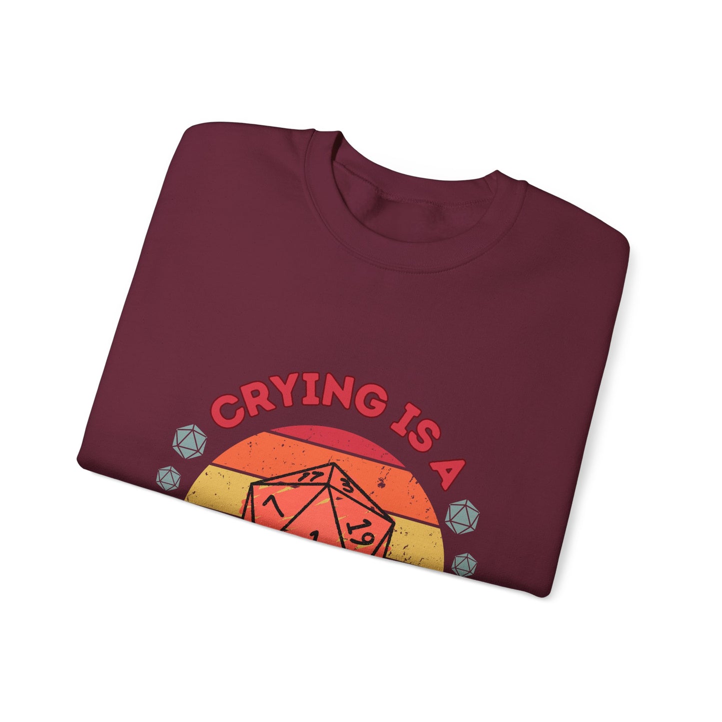 DnD Sweater Crying is a Free Action