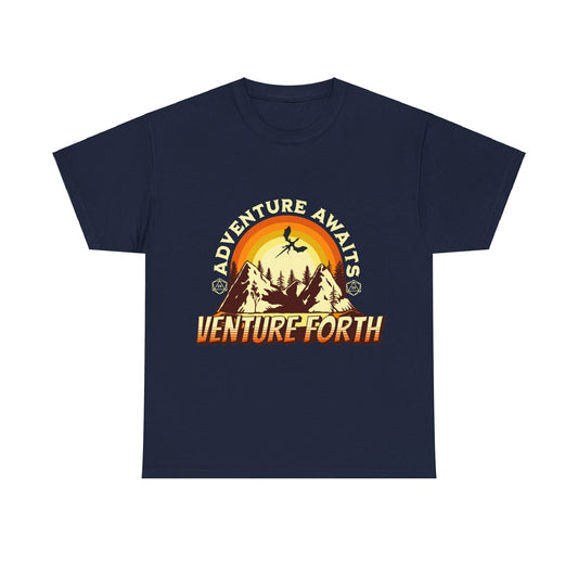 'Adventure Awaits, Venture Forth Graphic Tee