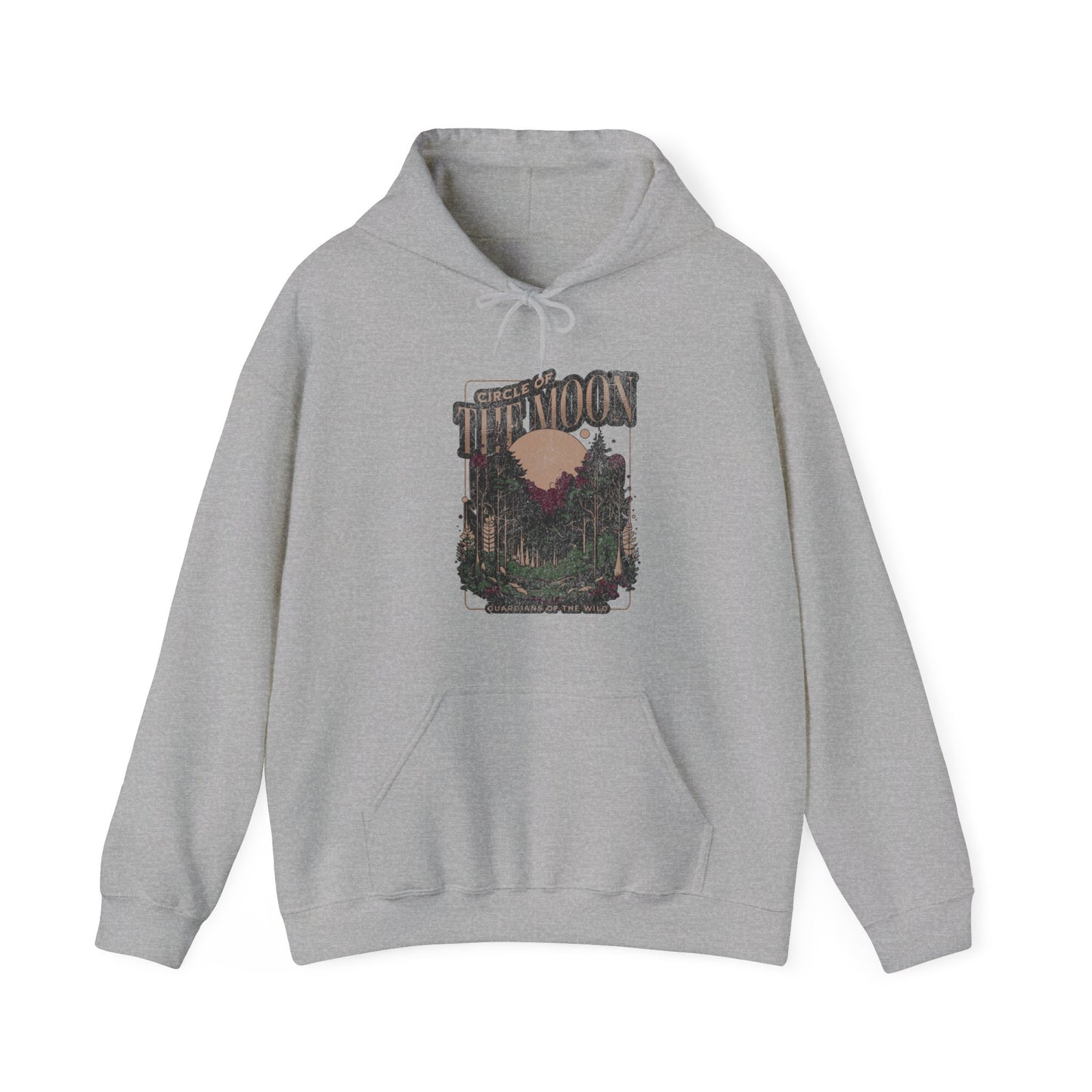 Dnd Hoodie Druiden Magie, Kreis des Mondes