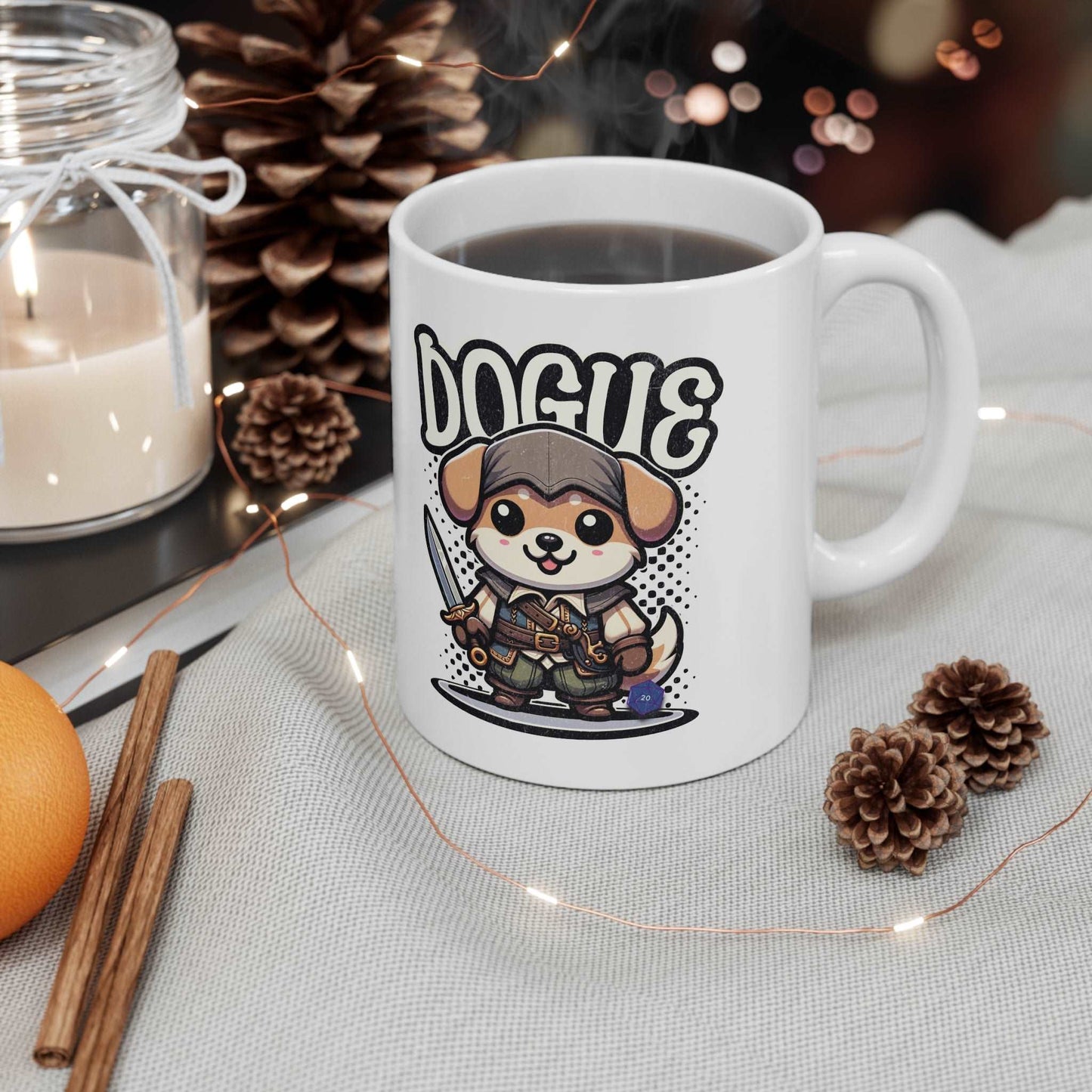 Dnd Class Coffee Mug Rogue 'Dogue'