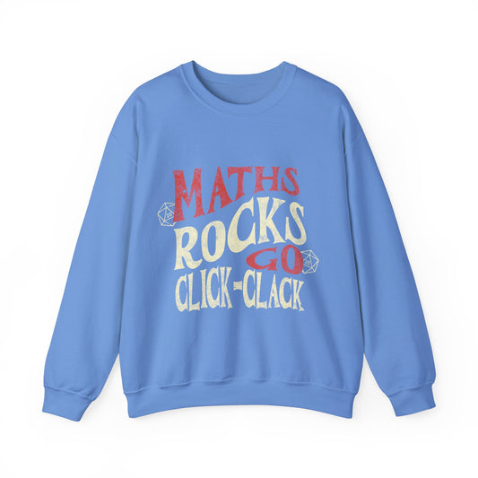 Dnd Shirt Jumper 'Maths Rocks Go Click Clack'