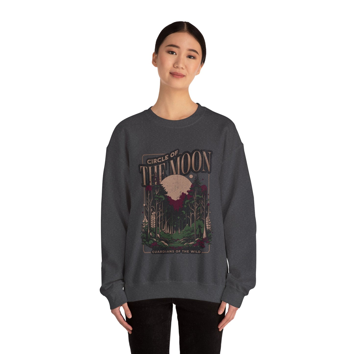 Dnd Sweatshirt for Druid Circle of the Moon, Guardians of the Wild