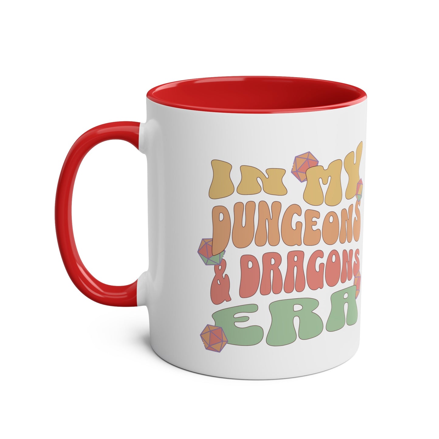 Tasse Dnd « À l'époque de Donjons et Dragons »