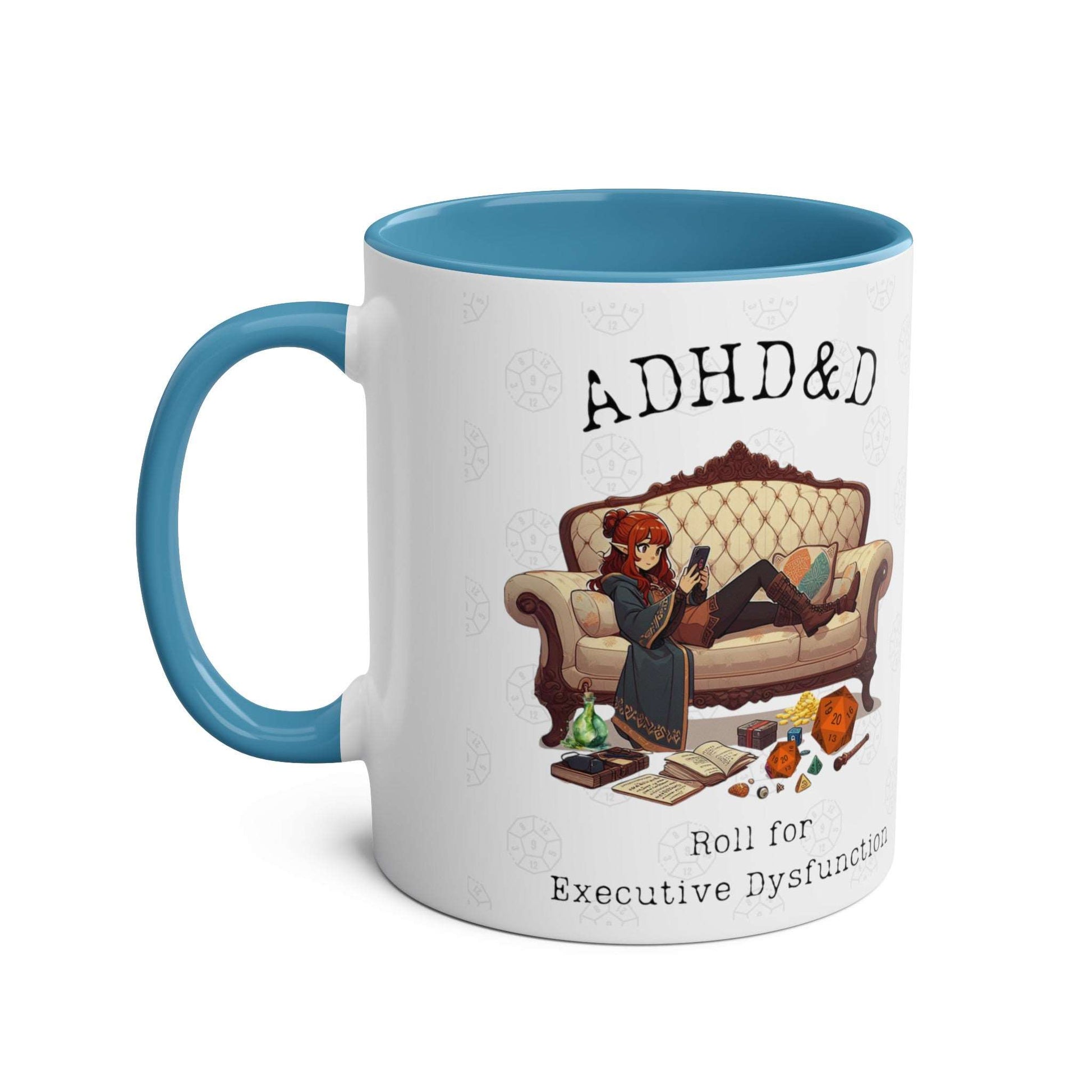 Dnd Adhd Mug Roll for Executive Dysfunction