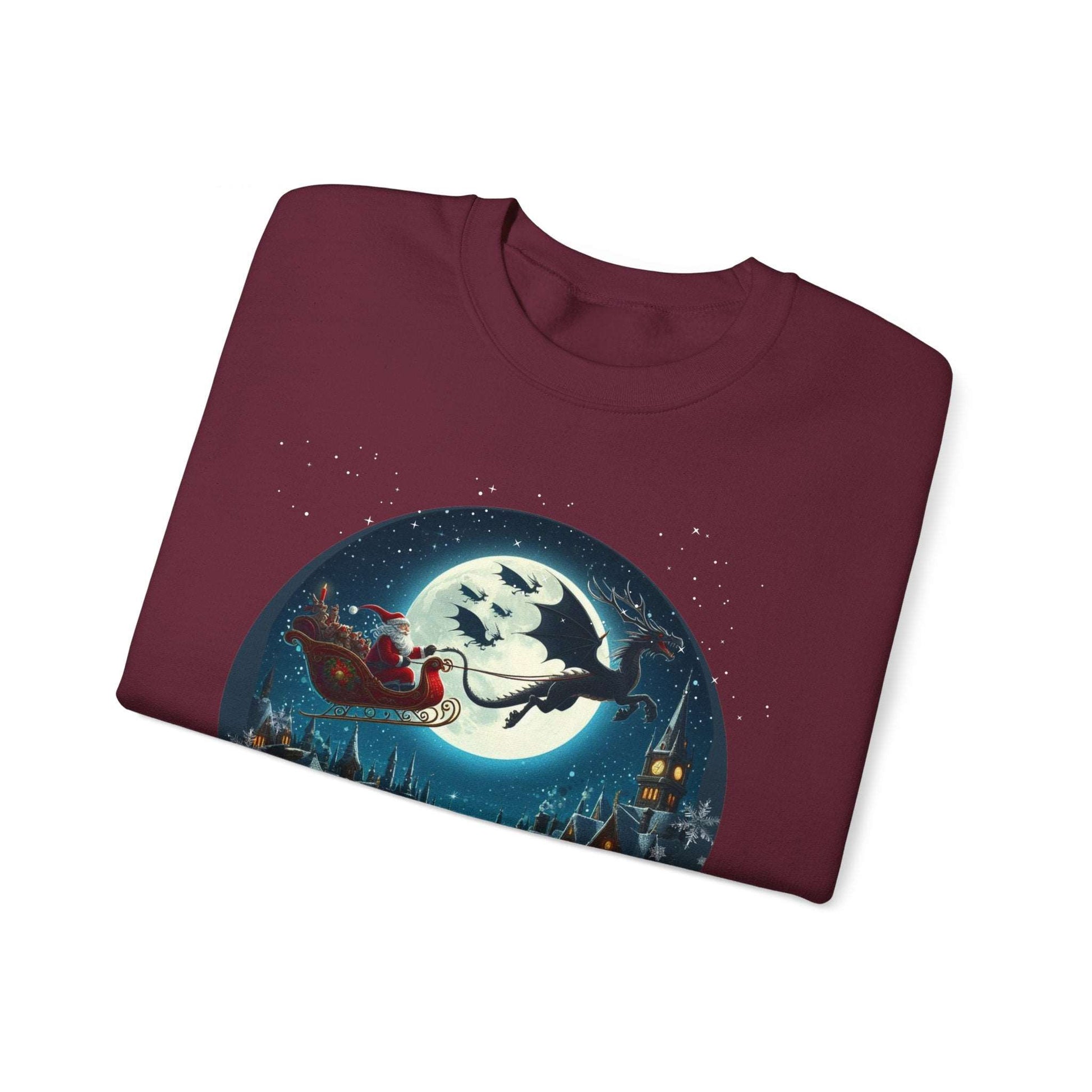 Dnd Christmas Jumper Sweatshirt, Merry Crit-Mas