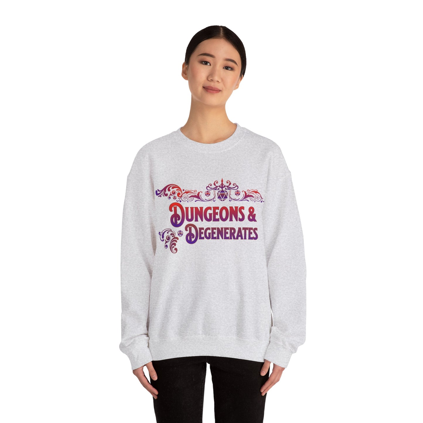 Dnd Sweatshirt Dungeons Degenerates