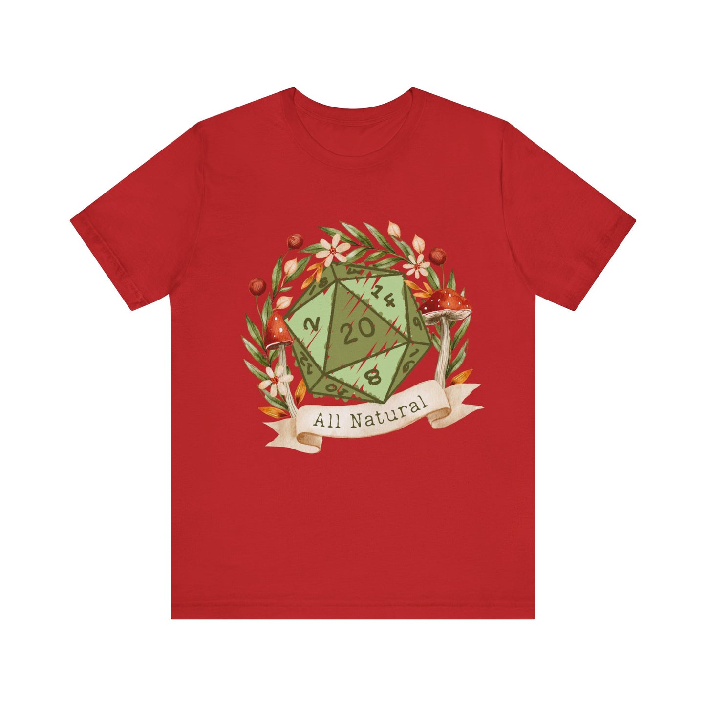 Dnd Mushroom D20 Shirt