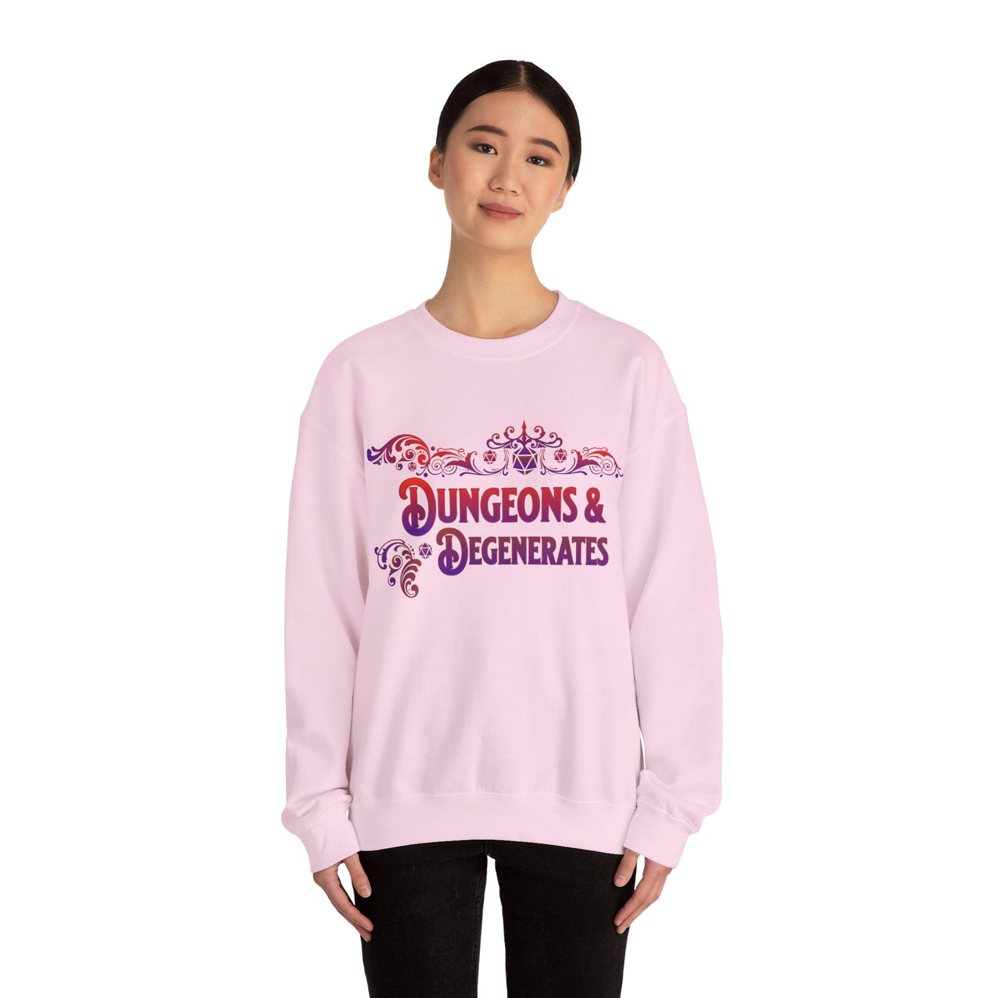 Dnd Sweatshirt Dungeons Degenerates