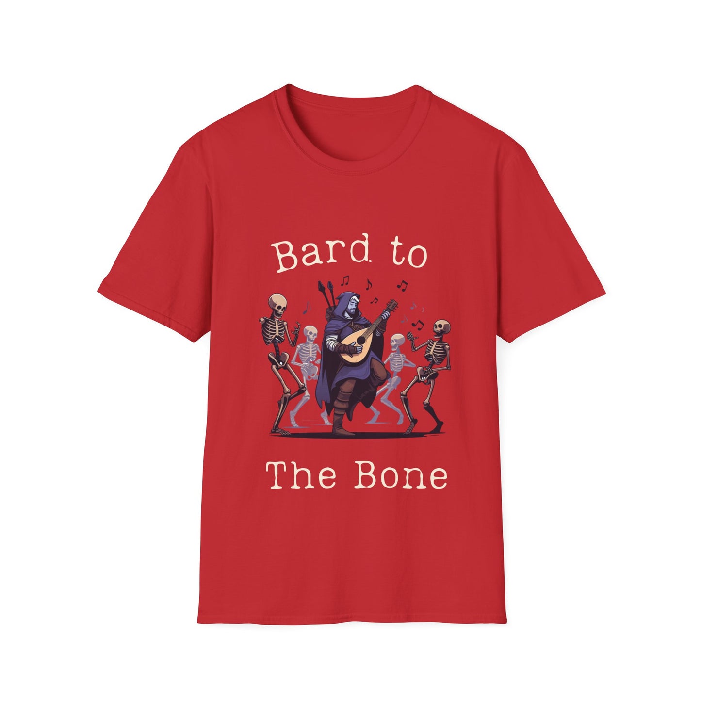 DnD T Shirt Bard To the Bone