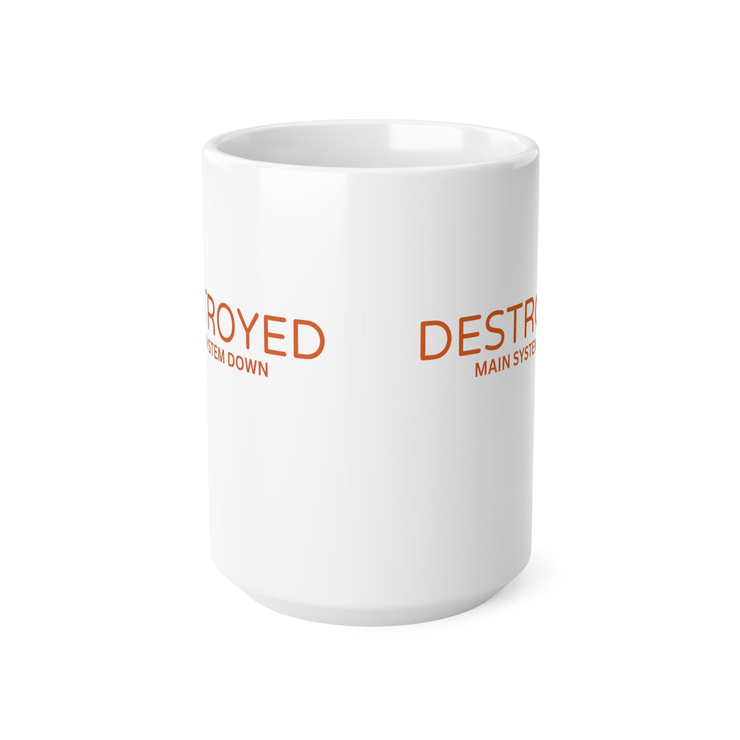 Tasse avec écran de mort Armored Core 6