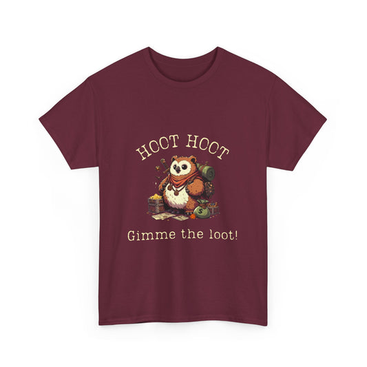 Owlbear Shirt, Hoot Hoot Gimme the Loot!