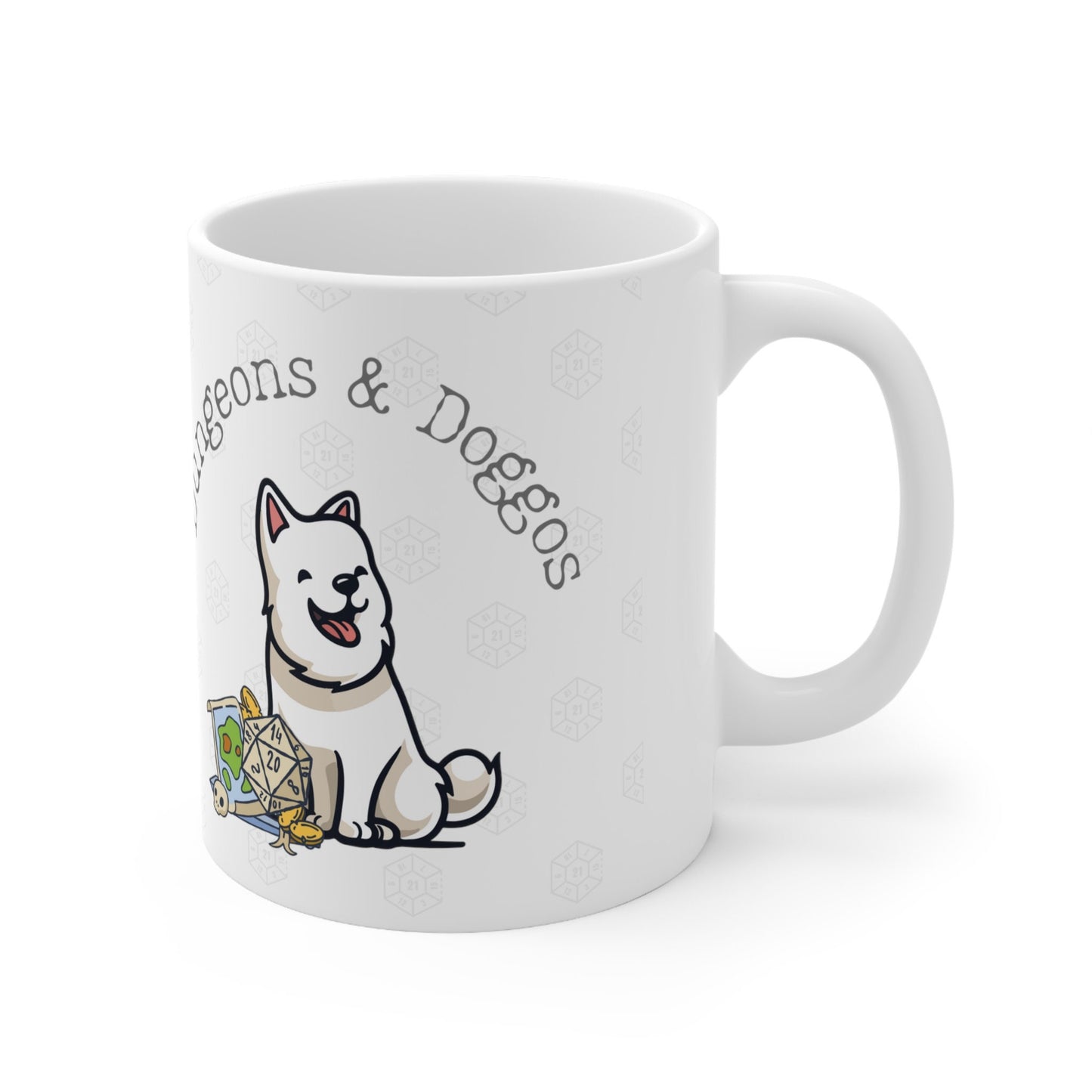 DnD Dungeons &amp; Doggos Tasse