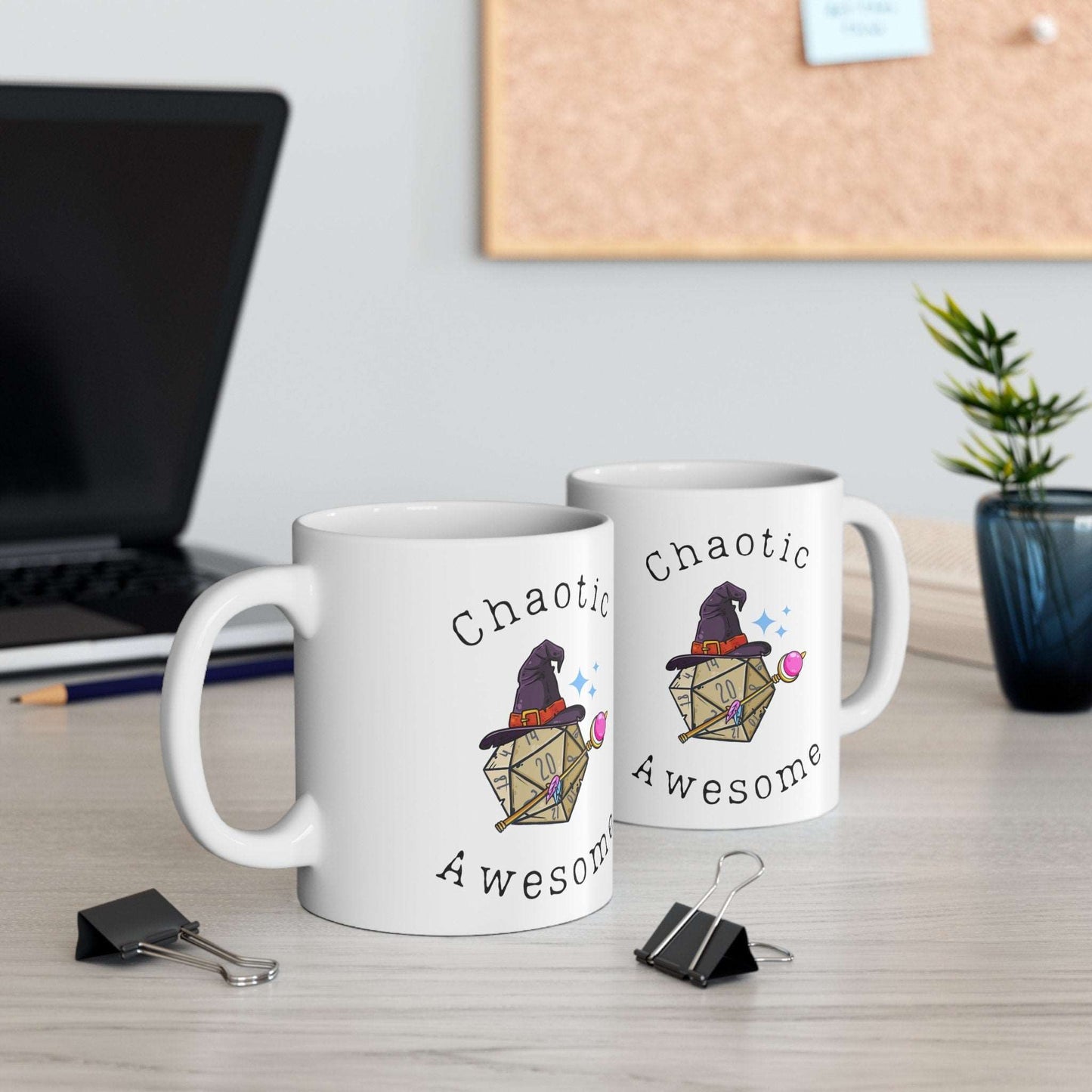 DND Mug of Awakening for Table Top RPG gamers & Dungeons and Dragons Fans DM, Player Characters Baldurs Gate 3, Christmas Stocking filler