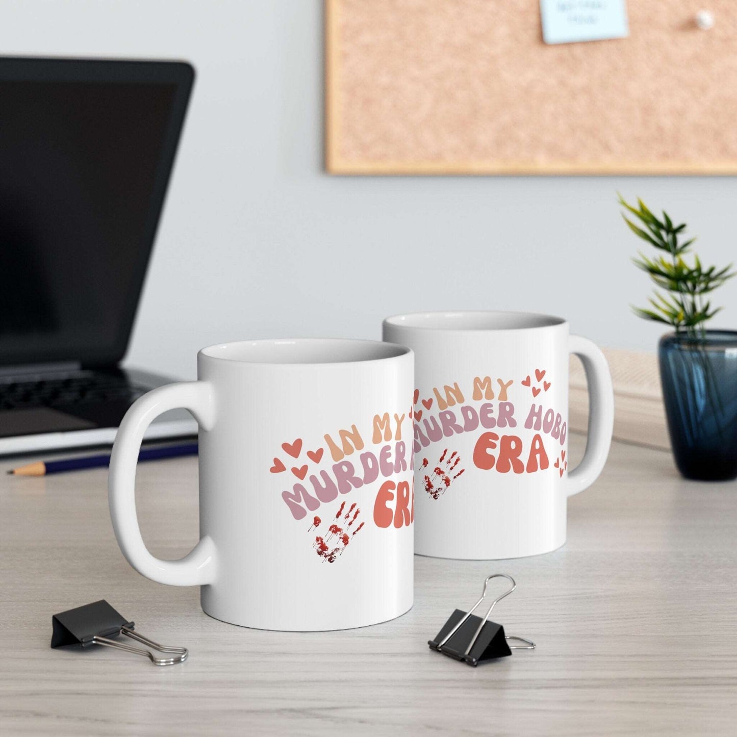 Dnd Mug In My Murder Hobo Era BG3 Mug for Fans of Dungeons, Dragons, Vox, Nein Critical Hit