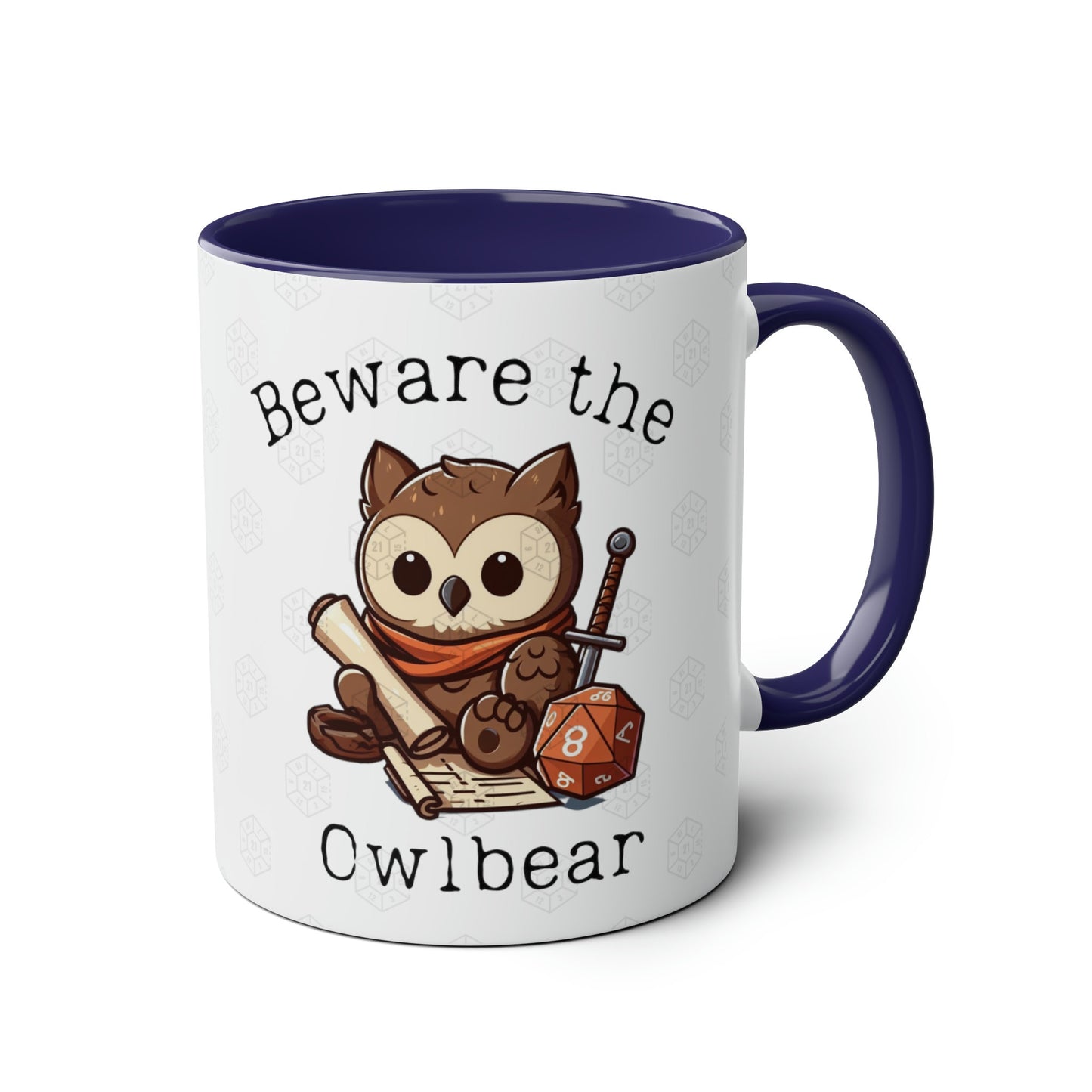 Beware the Owlbear BG3 Mug