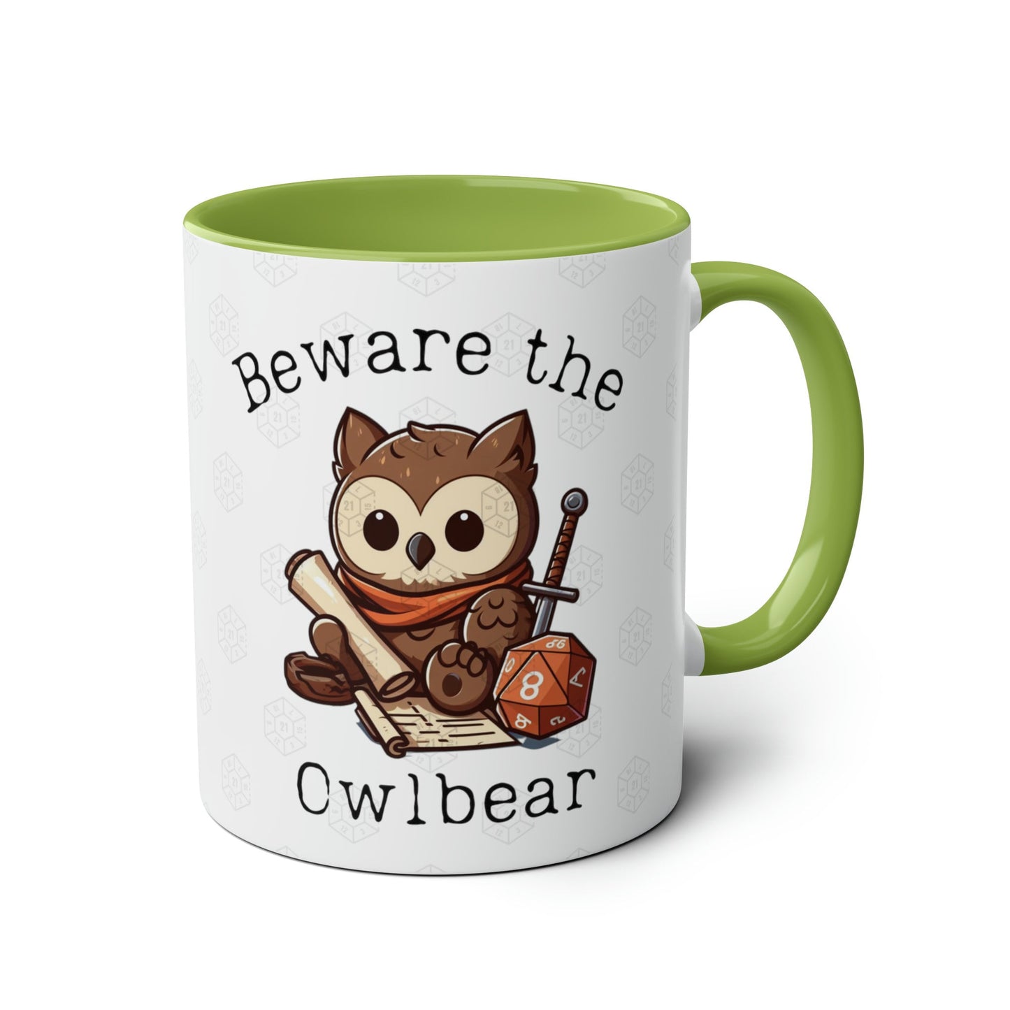 Beware the Owlbear BG3 Mug