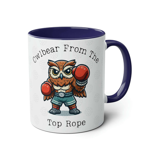 Dnd Owlbear from the Top Rope BG3 Baldur Gate 3 inspired Mug. Perfect for Astarion Halsin and Shadowheart, Bards, Druids and more!