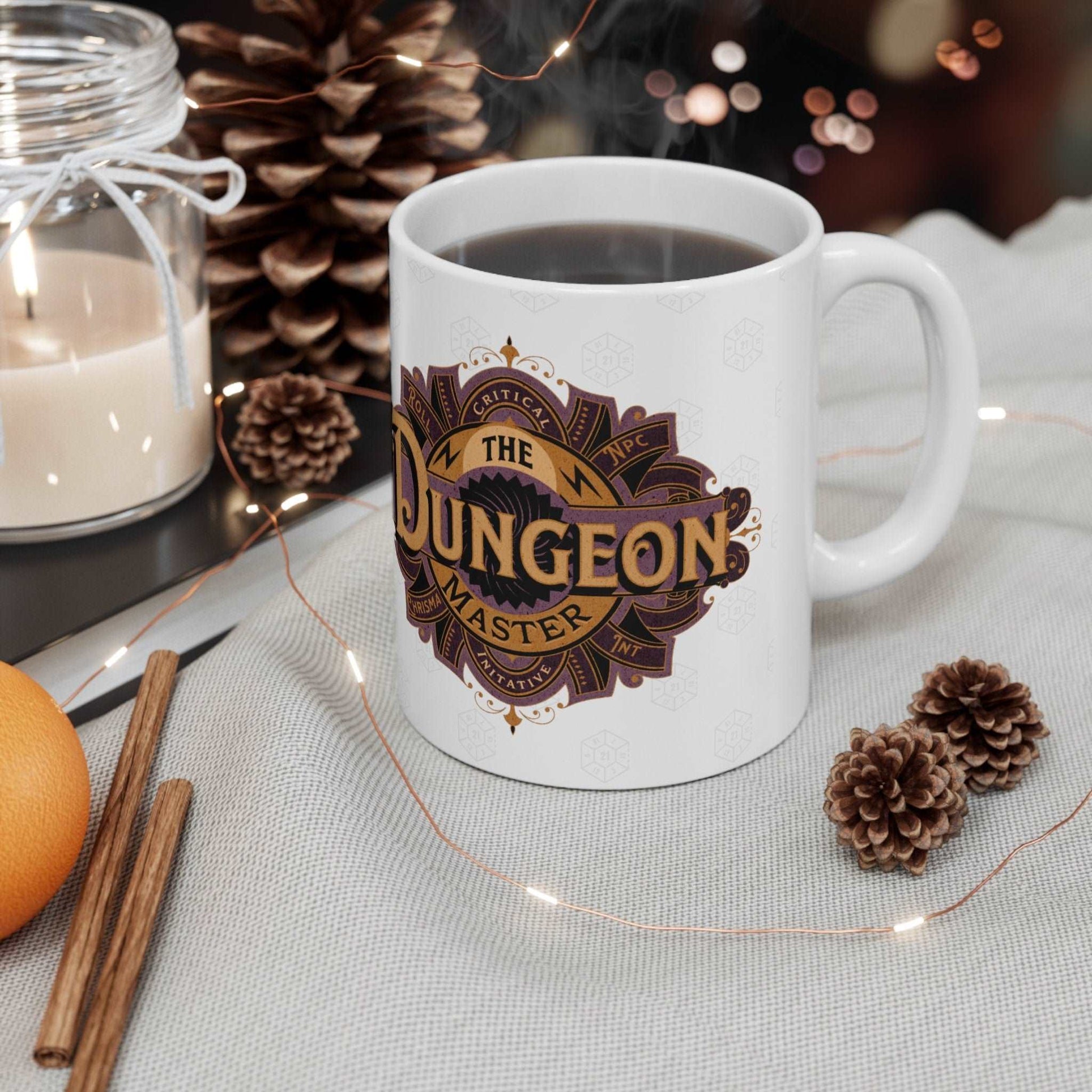 Dnd DM Dungeon Game Master Mug Cup Table Top Gamer Gift