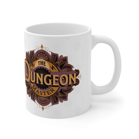 Dnd DM Dungeon Game Master Mug Cup Table Top Gamer Gift