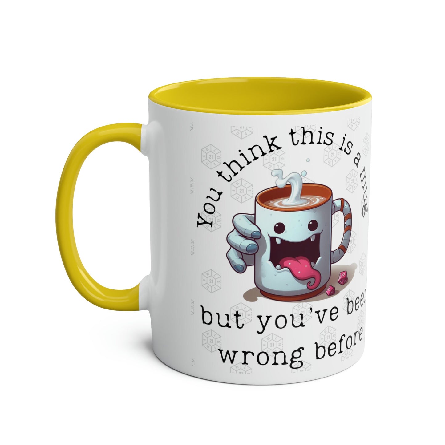 Dnd Mimic Tasse Geschenkidee für DM