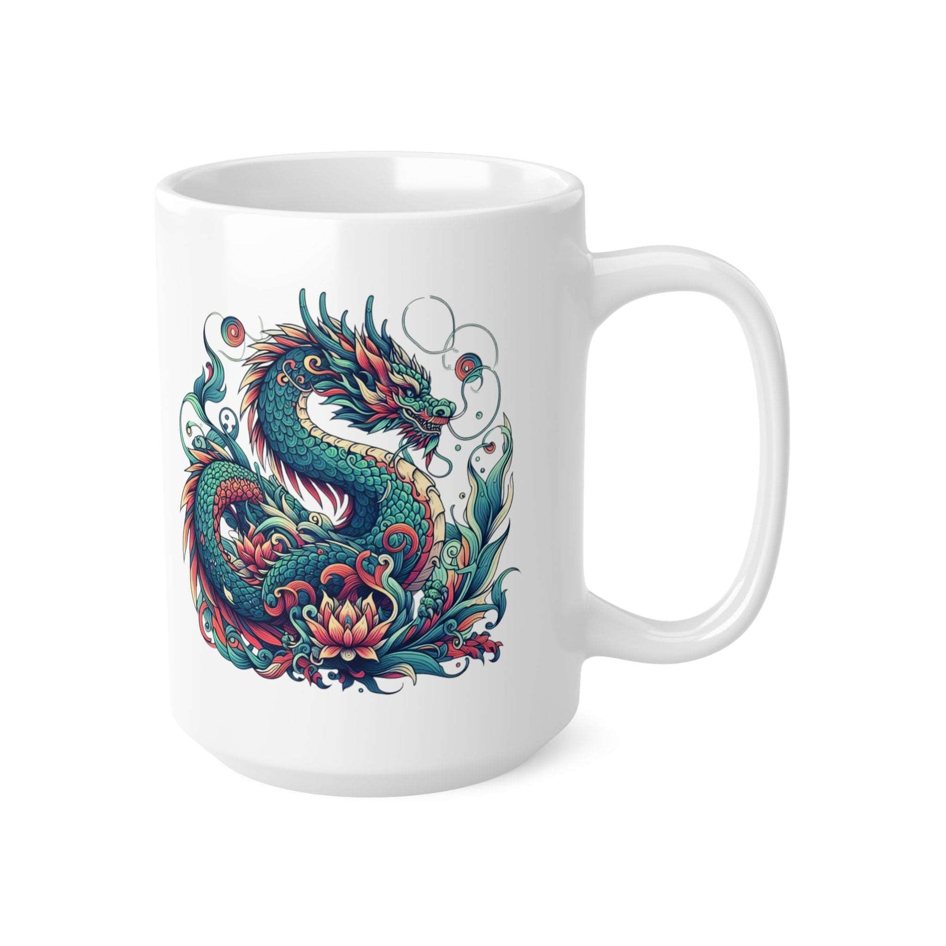 Dragon Mug Gift Idea Drake, Wyvern, Hydra Fantasy Players gift for DM, Dungeon Game Masters