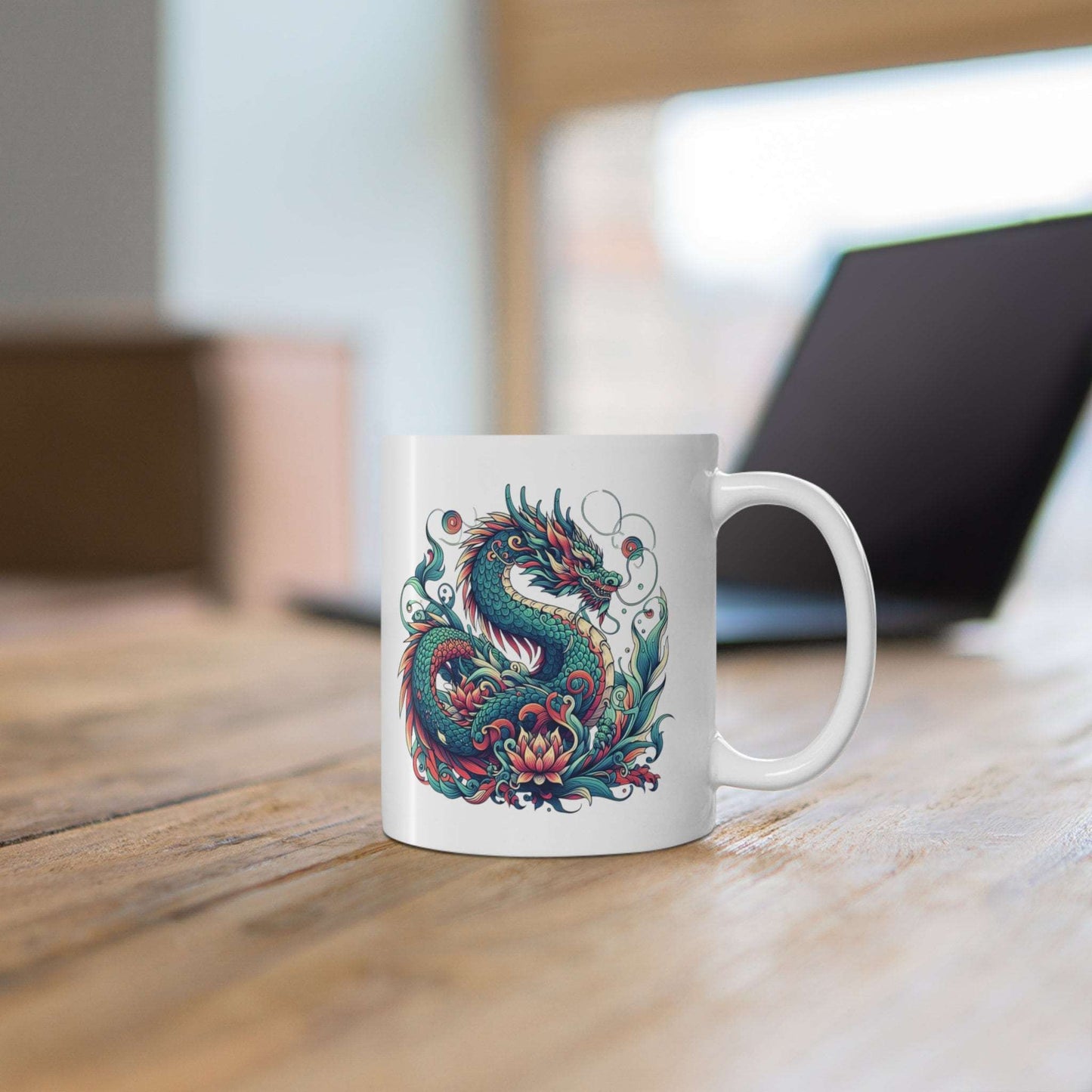 Dragon Mug Gift Idea Drake, Wyvern, Hydra Fantasy Players gift for DM, Dungeon Game Masters