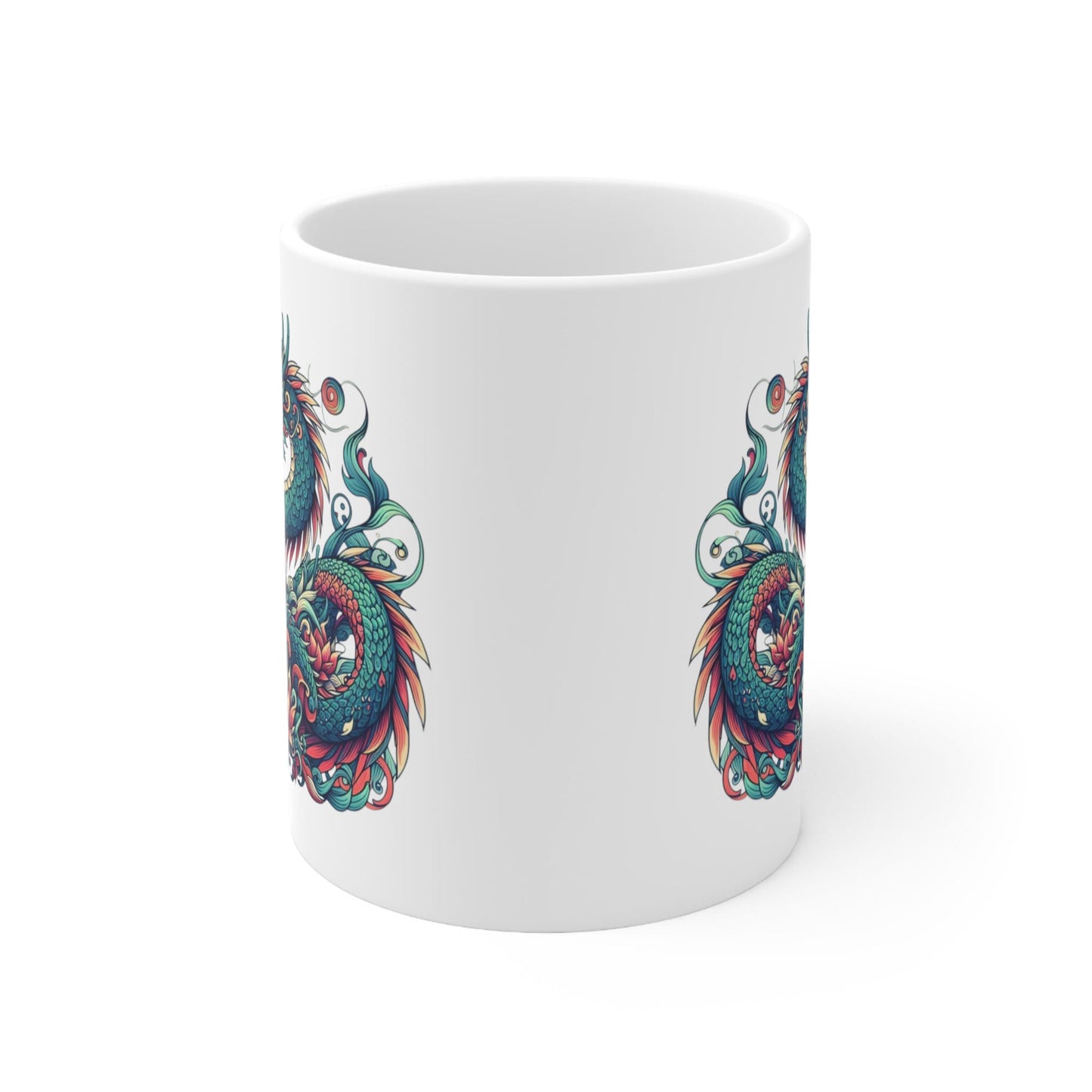 Dragon Mug Gift Idea Drake, Wyvern, Hydra Fantasy Players gift for DM, Dungeon Game Masters