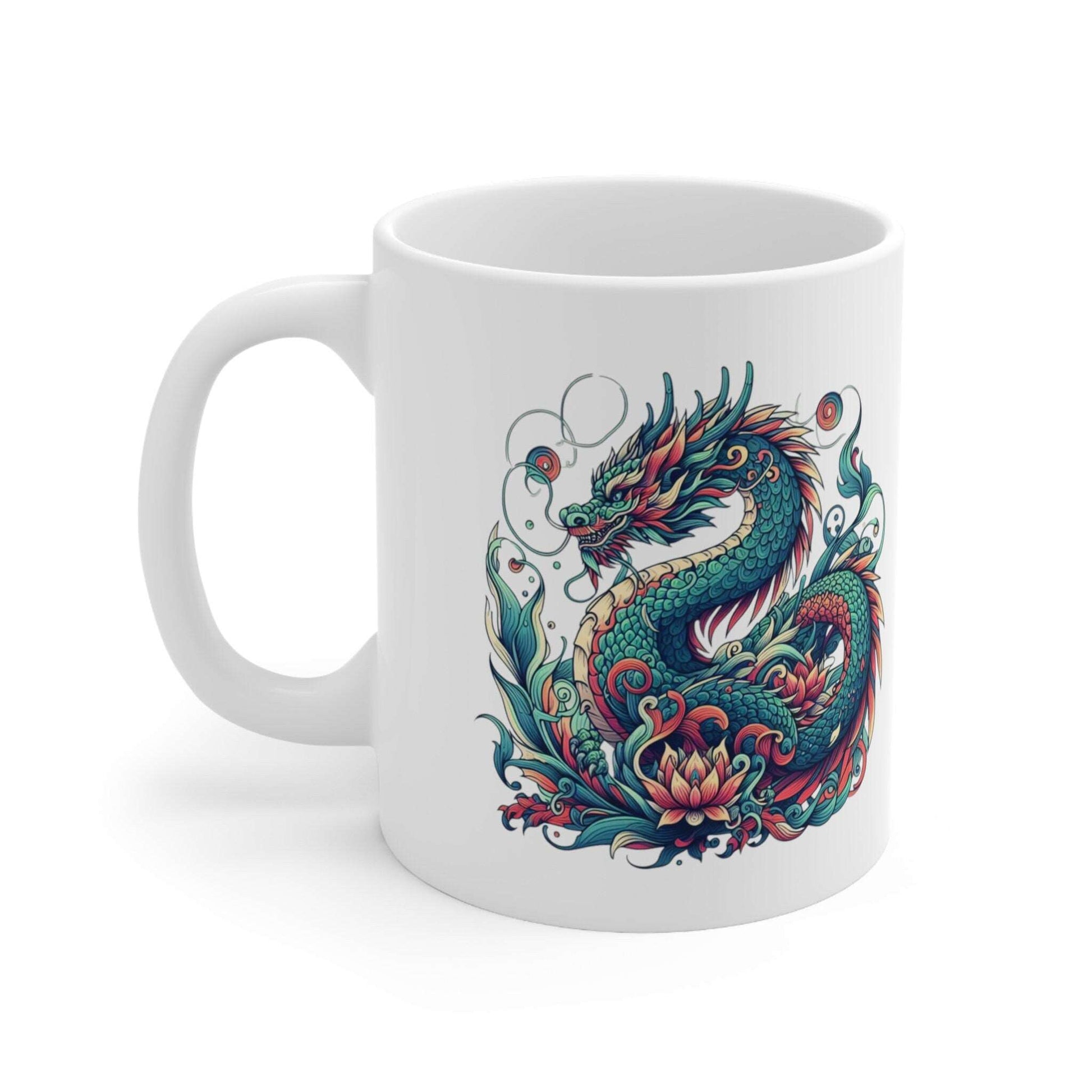 Dragon Mug Gift Idea Drake, Wyvern, Hydra Fantasy Players gift for DM, Dungeon Game Masters