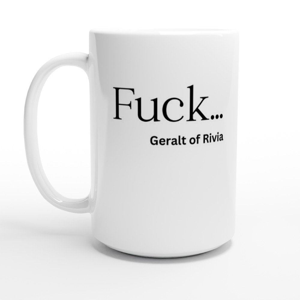 The Witcher Geschenke, 'Fuck' Tasse