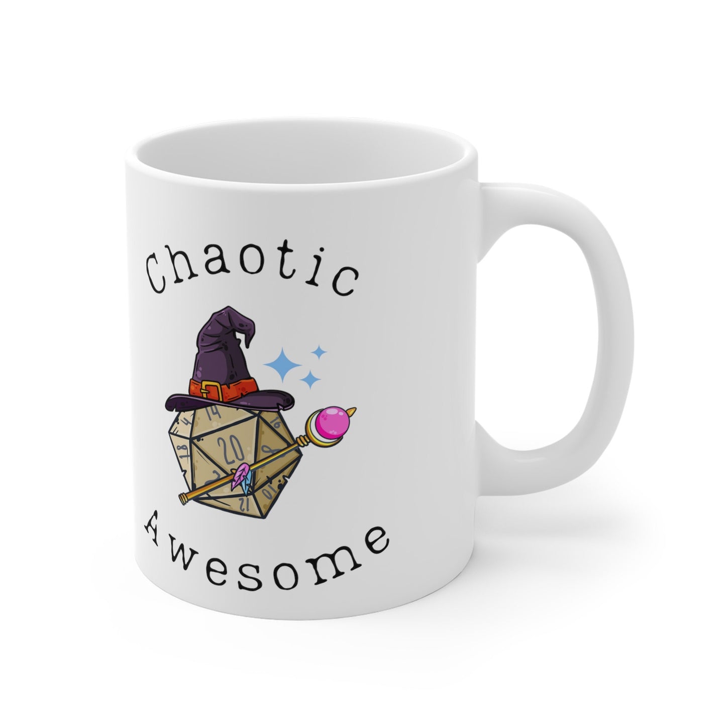 DND Mug of Awakening for Table Top RPG gamers & Dungeons and Dragons Fans DM, Player Characters Baldurs Gate 3, Christmas Stocking filler