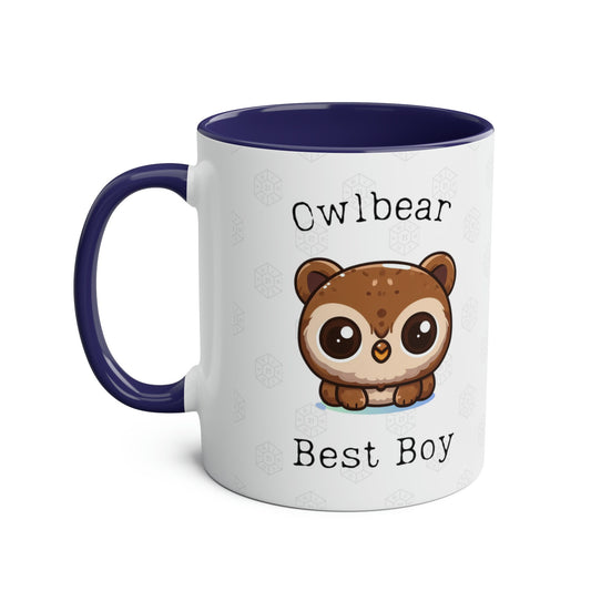 Owlbear BG3 Mug Baldurs 3 Mug Gift Idea | Forget Astarion Get the best Boy Cub Mug For TTPRG CRPG Fans DnD Dice Baby Owlbear Image