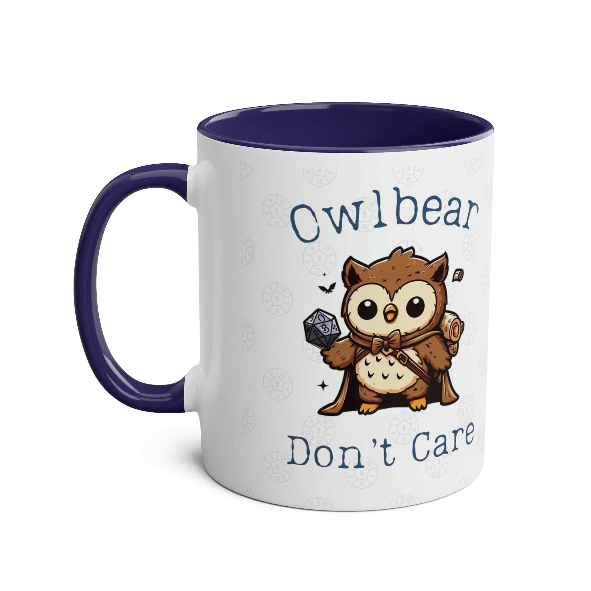 Owlbear Mug - Owlbear Don't Care, Baldurs Gate 3, BG3 Mug for Dungeon Masters, DMs Dungeon Dragons Mug Gift Idea Astarion Fans