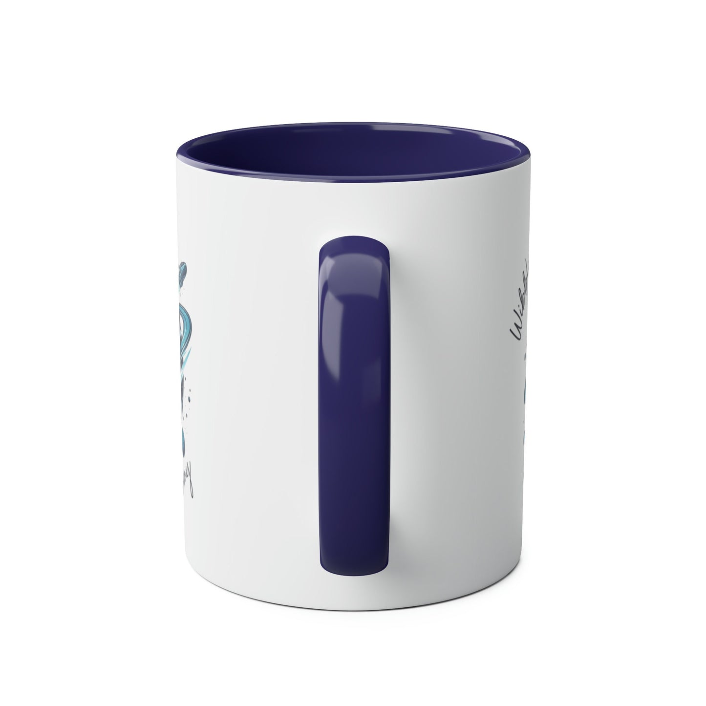 Tasse cadeau inspirée de Who Dr Doctor, Wibbly Wobbly Timey Wimey Tardi Blue Police Box Time Machine, Torch wood