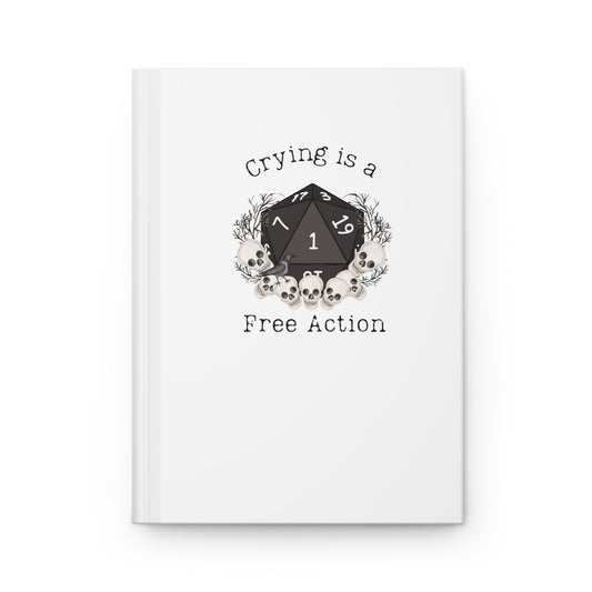 Carnet de notes de campagne DnD Journal Crying est un carnet de campagne d'action gratuit